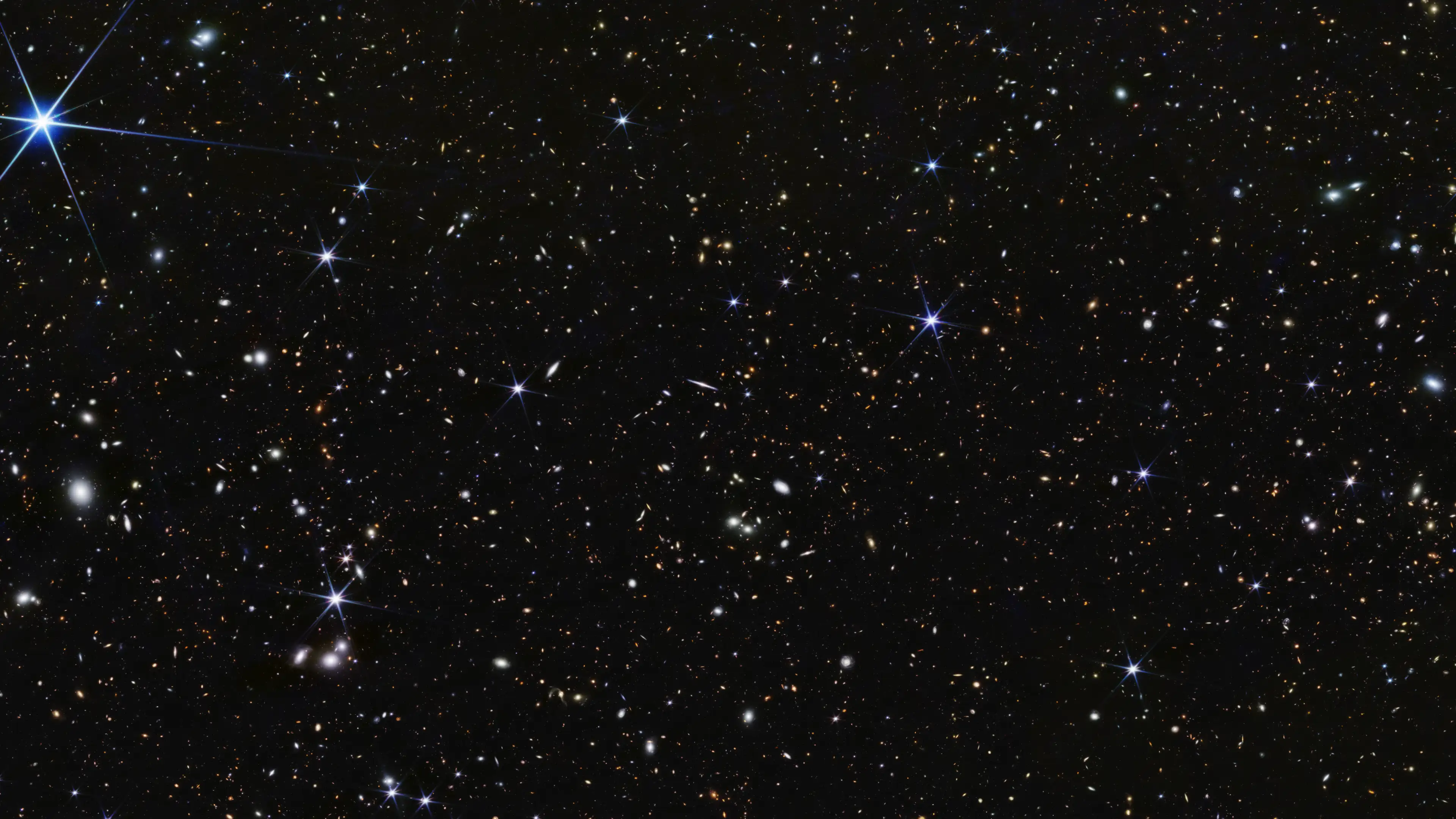 A very wide deep field